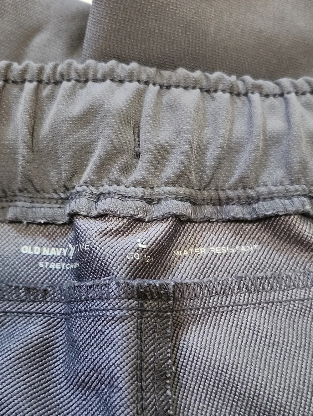 2 Prs E&GUC SzL Youth Black & Gray Pants. Both Are Stretch Pull-On Pants